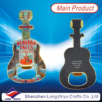 Soft Magnetic Custom Guitar Bottle Openers Epoxy Cool Bottle Openers